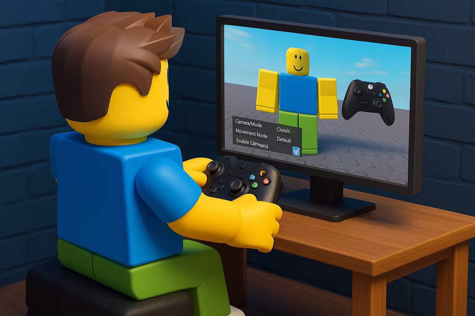 Configuración de un mando o gamepad para jugar Roblox